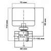 Wiltec 2-Wege Zonenventil DN20 26,9 mm (3/4"), Produktbild-Vorschau 7