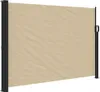 vidaXL Bočná výsuvná markíza béžová 140x500 cm Náhľad obrázku produktu 1