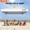 VEVOR Pavillon 304,8x304,8x320cm Gartenzelt 250D Produktbild-Vorschau 2