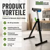2x Rollenbock 90 kg höhenverstellbar bis 109cm 30 cm Produktbild-Vorschau 7