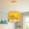 Olucia - SAFARI - Deckenleuchte für Kinderzimmer - Gelb Produktbild-Vorschau 9