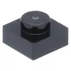 A single black LEGO brick is shown against a white background. Produktbild-Vorschau