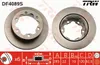 TRW Bremsscheiben (2 Stück) Hinterachse DF4089S Produktbild-Vorschau 4