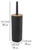WENKO WC-Garnitur Rotello Schwarz Toilette Reinigung Produktbild-Vorschau 4
