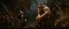 Gandalf and dwarves facing a troll in a cave. Náhled obrázku produktu