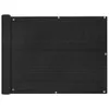 vidaXL Schermo privacy per balconi HDPE 90x400 cm antracite Anteprima dell’immagine prodotto 5