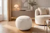 riess-ambiente Runder Couchtisch ORBIT 50cm beige Bouclé Produktbild-Vorschau 2