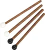 4Pcs Ocelový jazyk Buben Mallet Dětská gumová palička Bicí Náhled obrázku produktu 6
