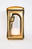 Goldene Grablaterne Grabkerze Grablampe Grablicht Retro aus Produktbild-Vorschau 5