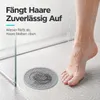 2 Stück Duschabfluss Haarfänger Edelstahl, ideal für Dusche Produktbild-Vorschau 7