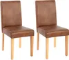 2er-Set Esszimmerstuhl Stuhl Küchenstuhl Littau  Textil, Produktbild-Vorschau 1