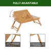 HOMCOM Table de lit, plateau pour ordinateur, table Voir les images du produit 3