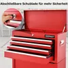 GOPLUS 2 in 1 Werkzeugwagen mit Rollen, Werkstattwagen mit Produktbild-Vorschau 3