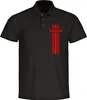 multifanshop Poloshirt - Berlin rot - Streifen, schwarz, Produktbild-Vorschau 1