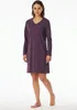 Schiesser Damen Sleepshirt 1/1 Arm, 95cm Gr. 42  nachtblau Produktbild-Vorschau 10