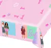 Amscan Tischtuch Barbie Süßes Leben (120x180cm) Produktbild-Vorschau 2