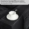 STILVORA 2-Sitzer Sofa zum Sitzen und Liegen mit Produktbild-Vorschau 6