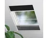 Soluna Dachfenster Insektenschutz Plissee schwarz 80x120 cm Produktbild-Vorschau 3