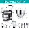 110V 3-in-1 Multifunktionale Küchenmaschine,Mixer, Produktbild-Vorschau 7