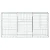 vidaXL Gabion z pokrywą 300x50x150 cm Ocynkowane żelazo Podgląd zdjęcia produktu 3