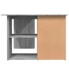 vidaXL Bureau d'angle Gris Sonoma 145x100x76 cm Bois Voir les images du produit 12