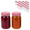 Relaxdays inmaakpotten, set van 25, 400 ml, afsluitbare Productafbeelding-voorbeeld 1