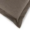 Beautissu 2x Premium Hochlehnerauflage 120x50x7cm, Taupe Produktbild-Vorschau 3