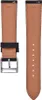 CHROONOO Segeltuch Uhrenarmband - Schwarz, 22 mm, Silber Produktbild-Vorschau 2