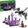 LEGO Minecraft Smok Kresu i statek Kresu, Kreatywna Zabawka Podgląd zdjęcia produktu 38