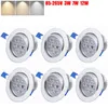 6Pc 7W Led encastrables Lampes de cuisine Blanc chaud 230V Voir les images du produit 1