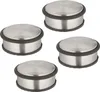 Sada 4 kusů zarážek do dveří Relaxdays, V x H 4,5 x 10,5 Náhled obrázku produktu 1