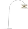 Lindby Bogenleuchte Valdorin, beige, Papier, 195 cm, IP20 Produktbild-Vorschau 1