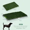 Hundetoilette mit Gras, für Grosse Hunde Ältere Kleine Produktbild-Vorschau 2