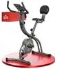 HOMCOM Heimtrainer  X-Bike 2-in-1 Fahrradtrainer Trimmrad Produktbild-Vorschau 1