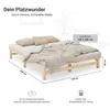 Homestyle4u Holzbett 160x200 mit mit Lattenrost Jugendbett Produktbild-Vorschau 6