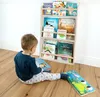 Bücherregal für Kinder- holz bücherregal für die wand - Produktbild-Vorschau 7