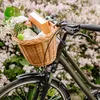 Creative Home Cestino da Bicicletta in Vimini | Naturale Anteprima dell’immagine prodotto 6