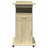 A product shot of a wooden podium on a white background. Náhled obrázku produktu