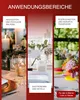 Collage of table settings for events and hospitality. Produktbild-Vorschau