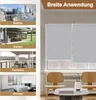 Jopassy Senkrechtmarkise Grau 100 x 240cm Vertikalmarkise Produktbild-Vorschau 5