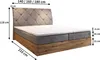 Masseno Boxspringbett VELLANO 140x200 cm Komplett-Set mit Produktbild-Vorschau 7