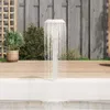 Pool-Wasserfall Edelstahl 50x30x90 cm Silbern Produktbild-Vorschau 10