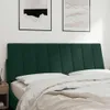 vidaXL Kopfteil-Kissen "Hanko" Dunkelgrün 120 cm Samt Produktbild-Vorschau 3