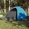 vidaXL Kuppel-Campingzelt 4 Personen Blau Wasserdicht Produktbild-Vorschau 3