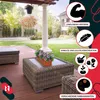 KOTARBAU® Lot de 2 Pot de Fleur Exterieur Jardinières Voir les images du produit 8