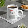 Pinguin mit Weihnachtsmütze Kaffeebecher Produktbild-Vorschau 8