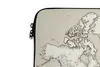 MuchoWow® Laptop Hülle 14 ZollWeltkarte - Vintage - Antik Produktbild-Vorschau 3