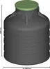 Sammelgrube 1000 Liter AQUA-WASTE für Abwasser und Silage Produktbild-Vorschau 4