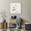 Gerahmtes Poster - Rahmen in heller Eiche - Boho Frau Mund Produktbild-Vorschau 7