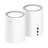 Two white CUDY mesh Wi-Fi routers are shown against a white background. Produktbild-Vorschau